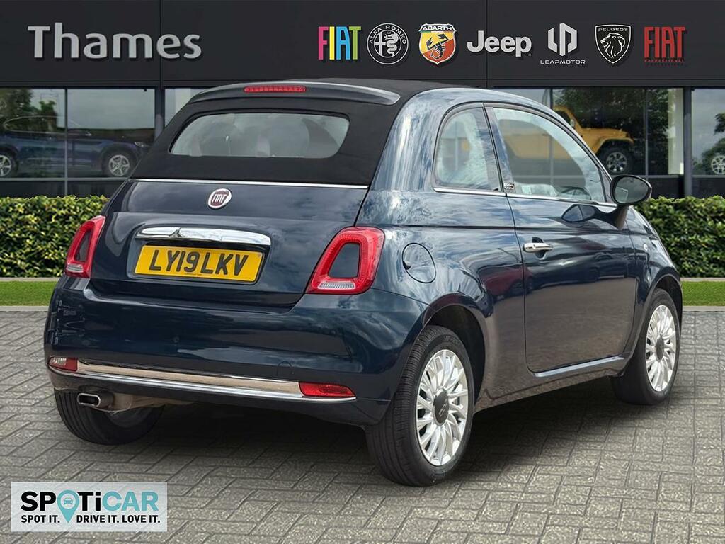 Fiat 500C 1.2 1.2 Lounge Dualogic Euro 6 Ss Blue #3