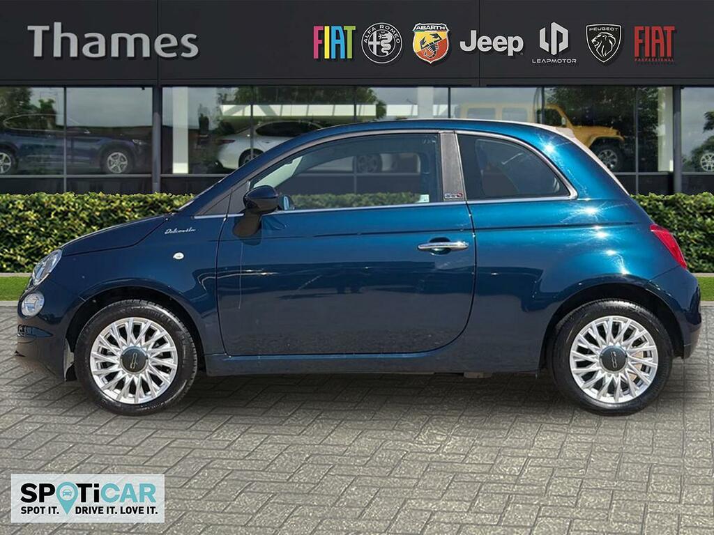 Fiat 500C 1 1.0 Mhev Dolcevita Convertible RE72HHF Blue #6