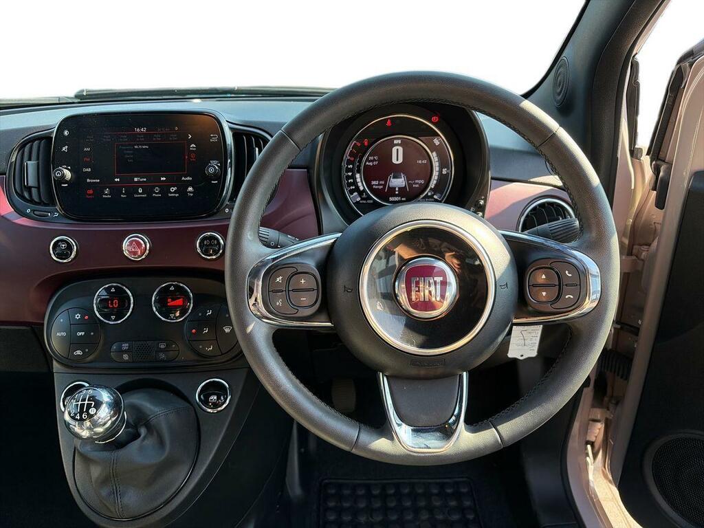 Fiat 500C 1.2 Convertible Lounge 69 Bhp New Shape 16 Al Grey #12