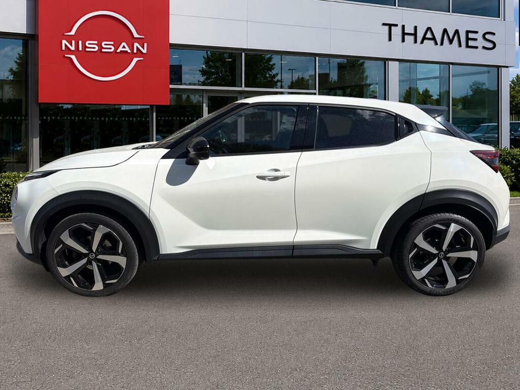 Nissan Juke 1 1.0 Dig-t Tekna Dct Euro 6 Ss White #6