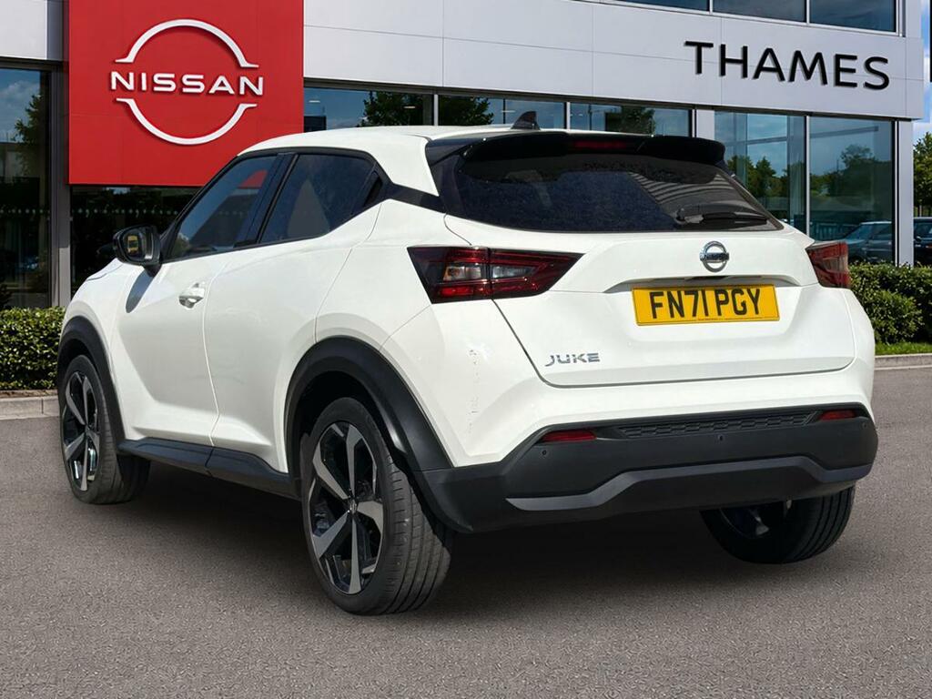 Nissan Juke 1 1.0 Dig-t Tekna Dct Euro 6 Ss White #5