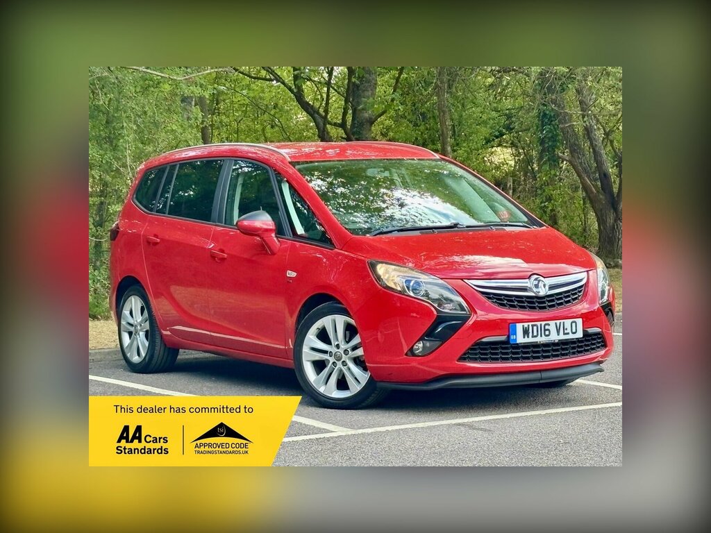 Vauxhall Zafira Tourer 1.4I Turbo Sri Euro 6 Red