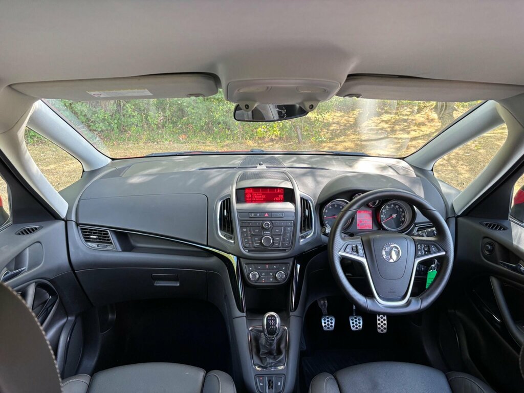 Vauxhall Zafira Tourer 1.4I Turbo Sri Euro 6 Red #3