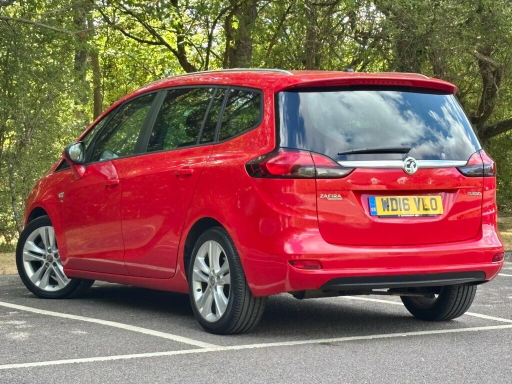 Vauxhall Zafira Tourer 1.4I Turbo Sri Euro 6 Red #4