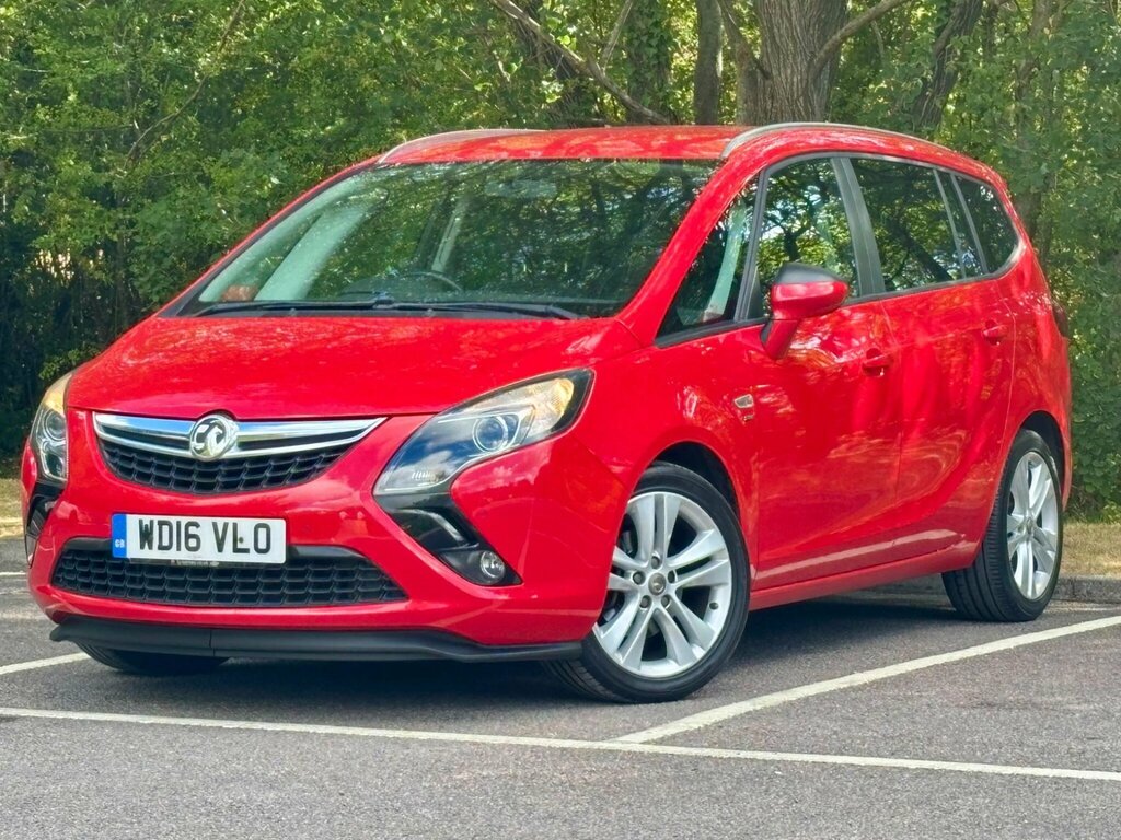 Vauxhall Zafira Tourer 1.4I Turbo Sri Euro 6 Red #2