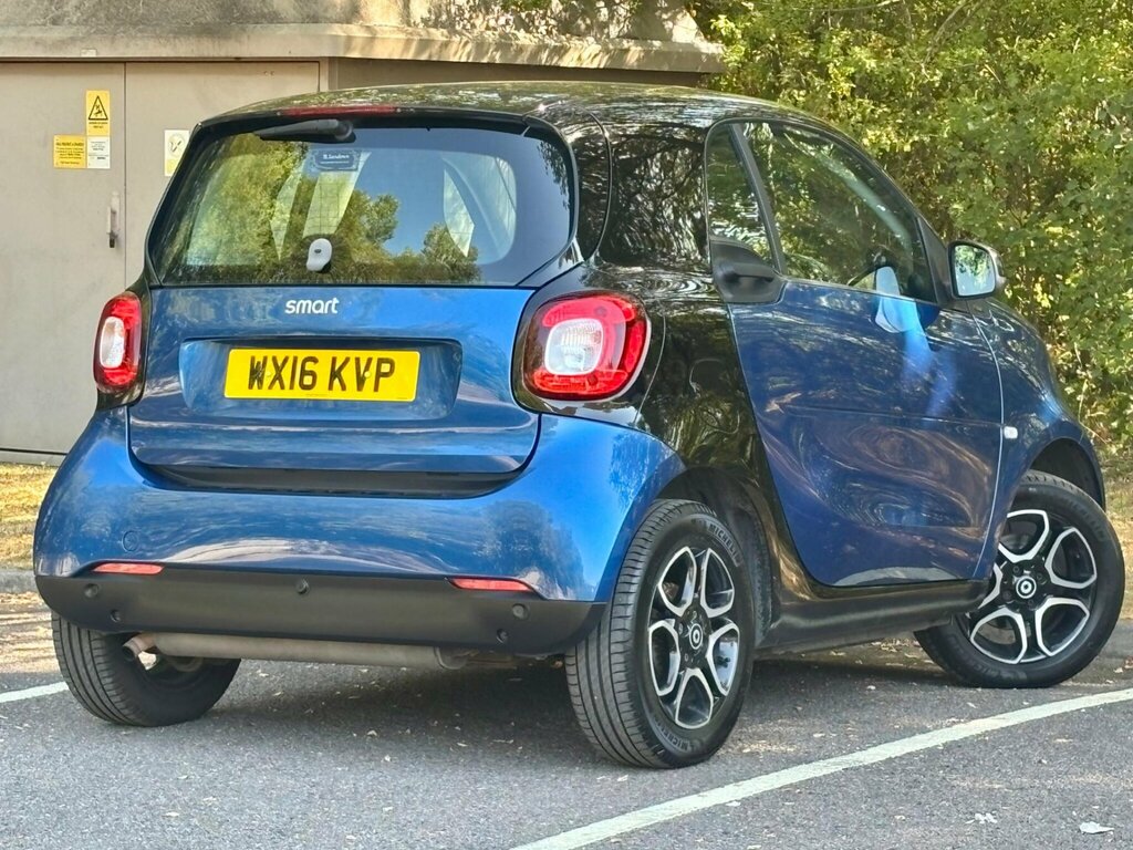 Smart Fortwo 1.0 Prime Premium Twinamic Euro 6 Ss Blue #4