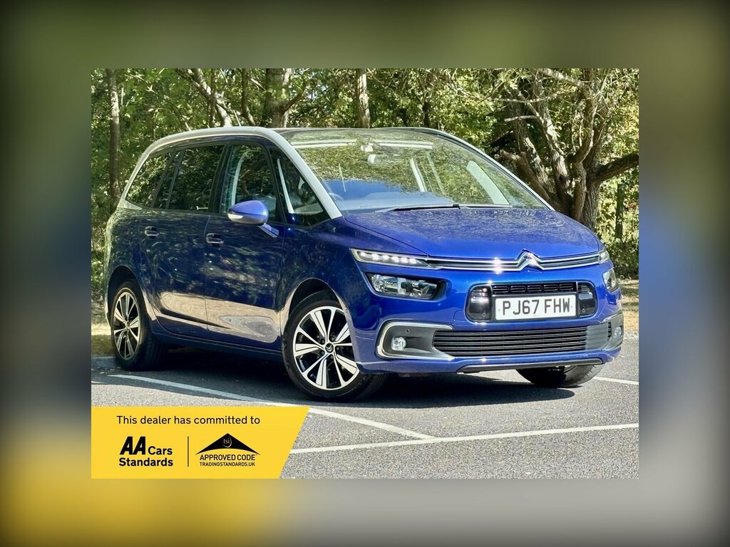 Citroen Grand C4 Picasso 1.2 Puretech Flair Euro 6 Ss Blue