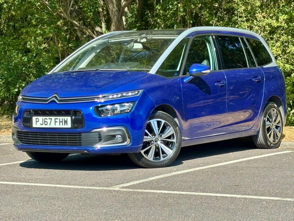 Citroen Grand C4 Picasso 1.2 Puretech Flair Euro 6 Ss Blue #2