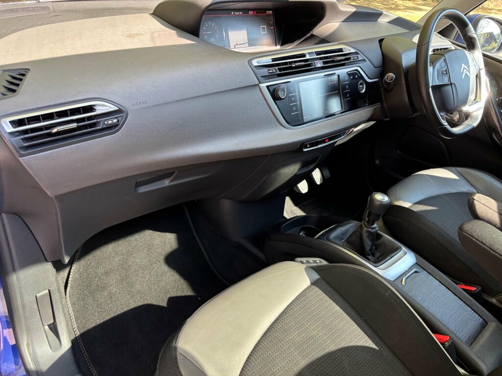 Citroen Grand C4 Picasso 1.2 Puretech Flair Euro 6 Ss Blue #6