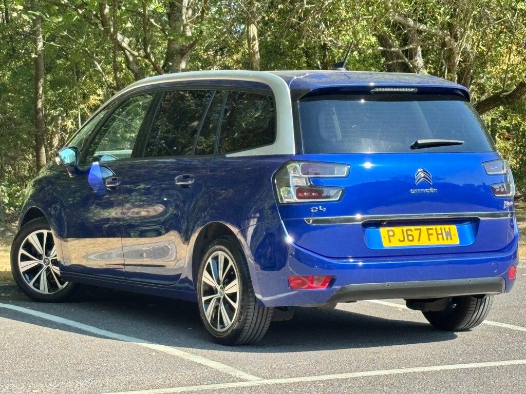 Citroen Grand C4 Picasso 1.2 Puretech Flair Euro 6 Ss Blue #4