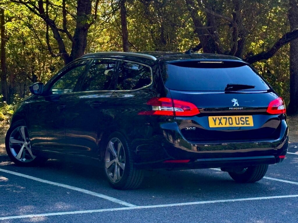 Peugeot 308 SW 1.2 Puretech Tech Edition Eat Euro 6 Ss Black #3