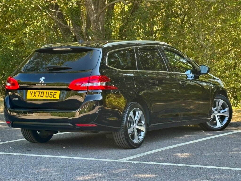 Peugeot 308 SW 1.2 Puretech Tech Edition Eat Euro 6 Ss Black #4