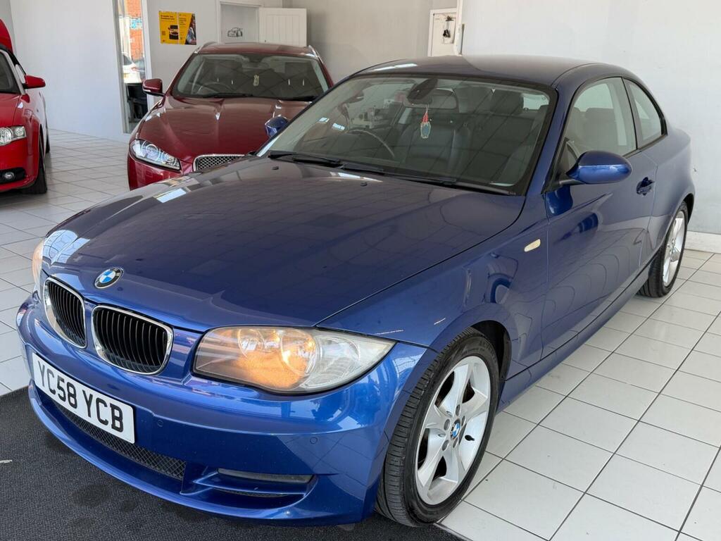BMW 1 Series Coupe 2.0 120D Se Steptronic Euro 4 200858 Blue #2