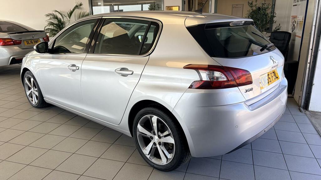 Peugeot 308 2.0 Bluehdi Allure Hatchback Eat Euro 6 Silver #5