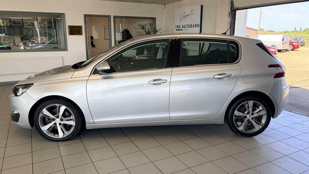 Peugeot 308 2.0 Bluehdi Allure Hatchback Eat Euro 6 Silver #2