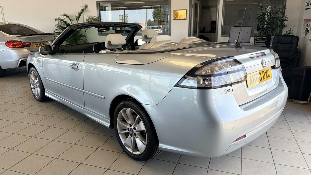 Saab 9-3 1.9 Tid Vector Sport Convertible E Silver #5