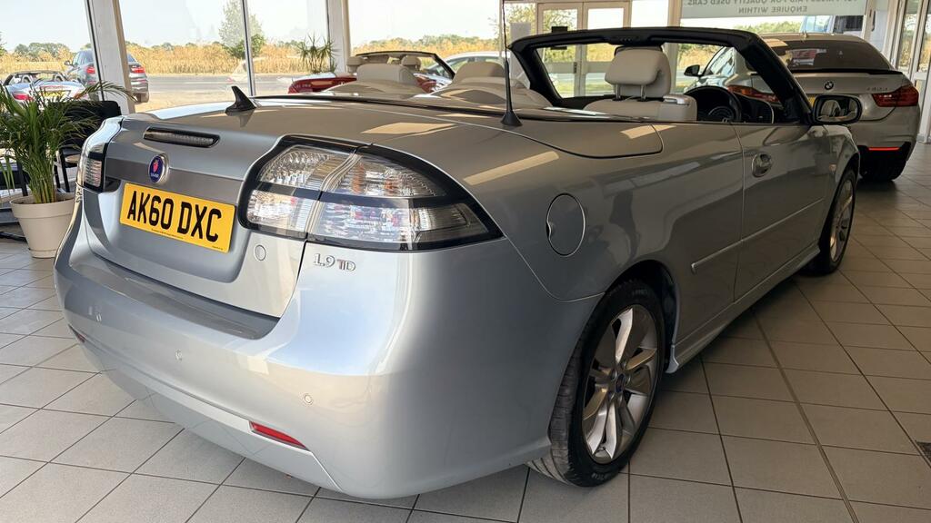 Saab 9-3 1.9 Tid Vector Sport Convertible E Silver #6