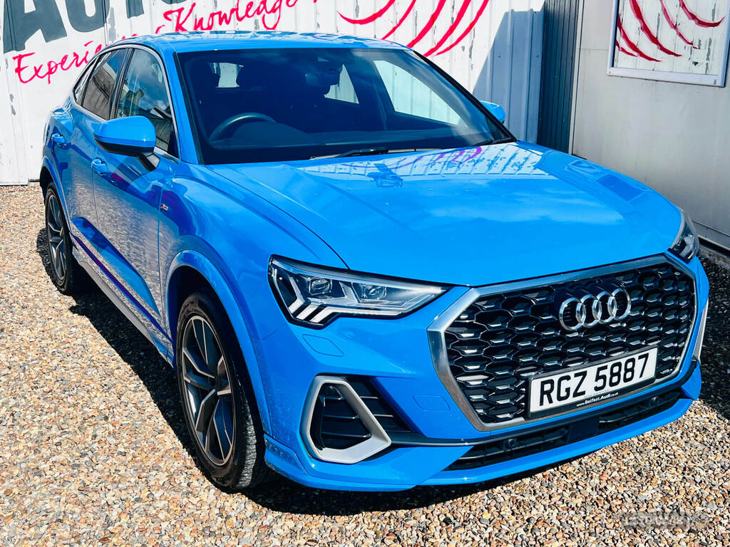 Audi Q3 35 Tdi S Line S Tronic Blue #2
