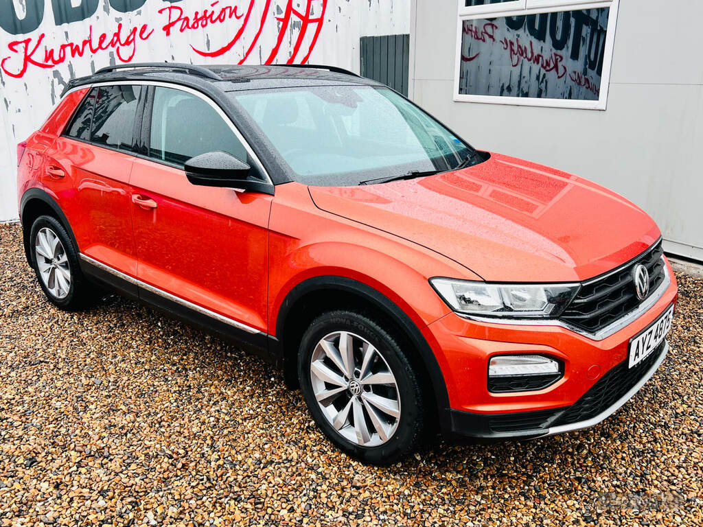 Volkswagen T-Roc 1.5 Tsi Evo Design Orange