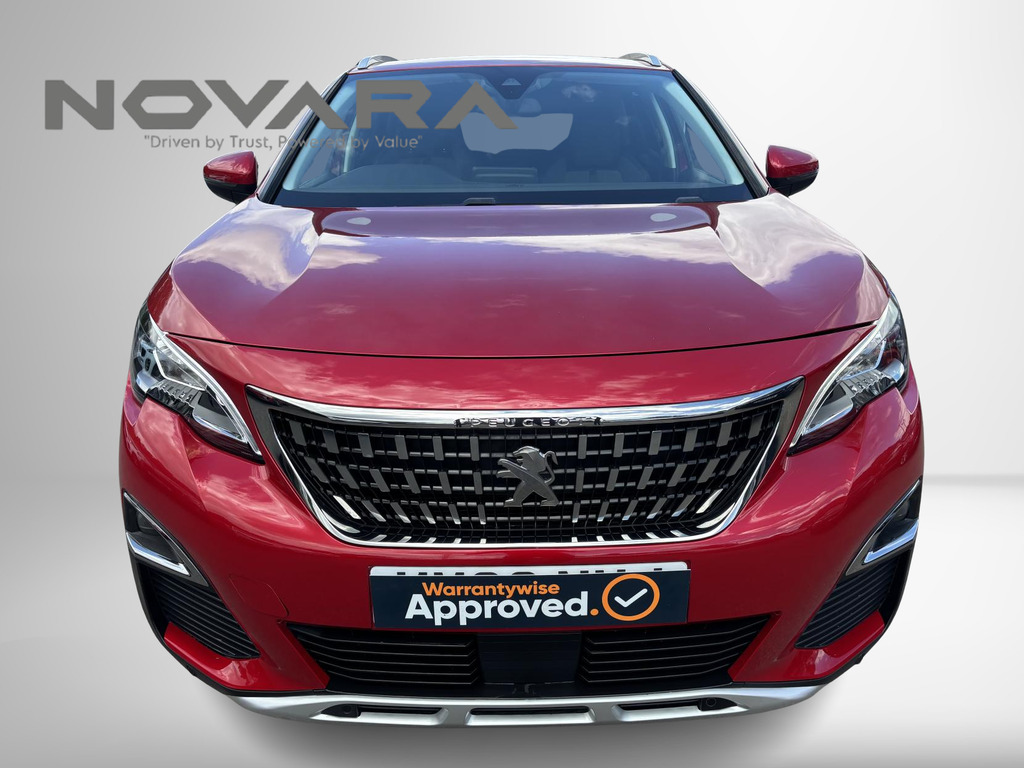 Peugeot 3008 1.2 Puretech Allure Suv Euro 6 YU19NPE Red #3