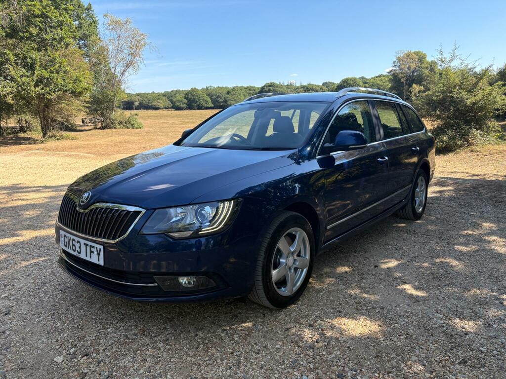 Skoda Superb 2.0 Tdi Elegance Estate Dsg 4Wd Euro 5 Blue #3