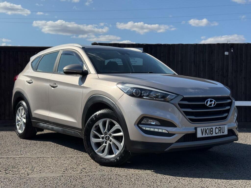 Hyundai Tucson 2.0 Crdi Blue Drive Se Nav Euro 6 Ss 2017 Beige #5