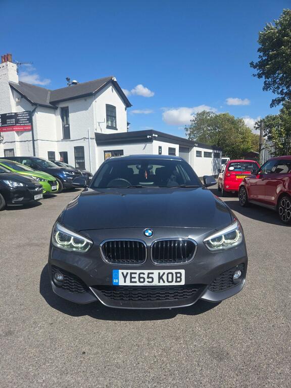 BMW 1 Series 2.0 120D M Sport Euro 6 Ss YE65KOB Grey #2