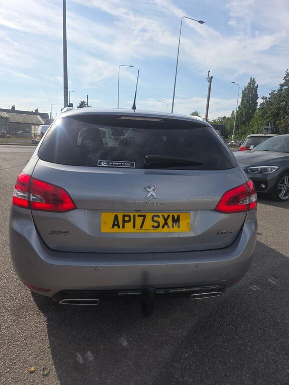 Peugeot 308 SW 2.0 Bluehdi Gt Line Eat Euro 6 Ss Grey #4