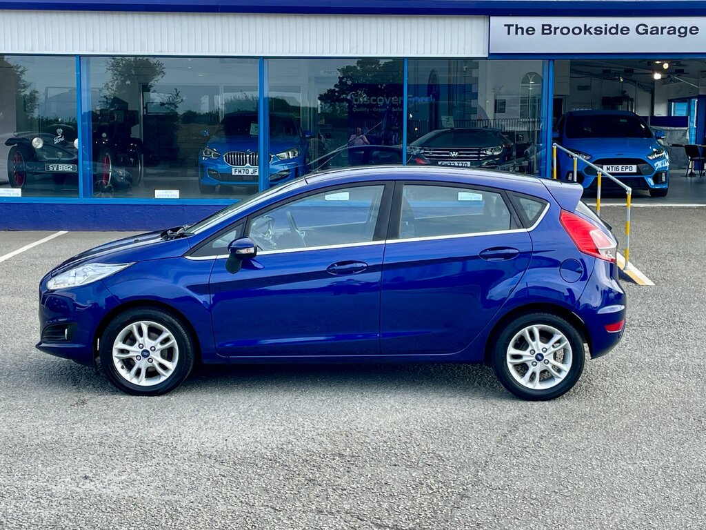 Ford Fiesta 1.25 Zetec Hatchback Euro 6 82 Blue #4