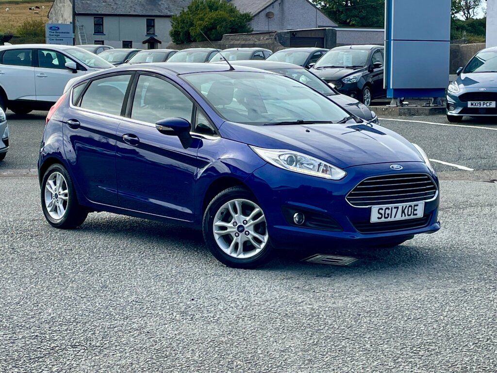 Ford Fiesta 1.25 Zetec Hatchback Euro 6 82 Blue