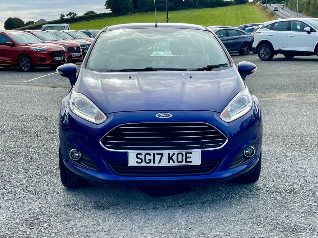 Ford Fiesta 1.25 Zetec Hatchback Euro 6 82 Blue #2