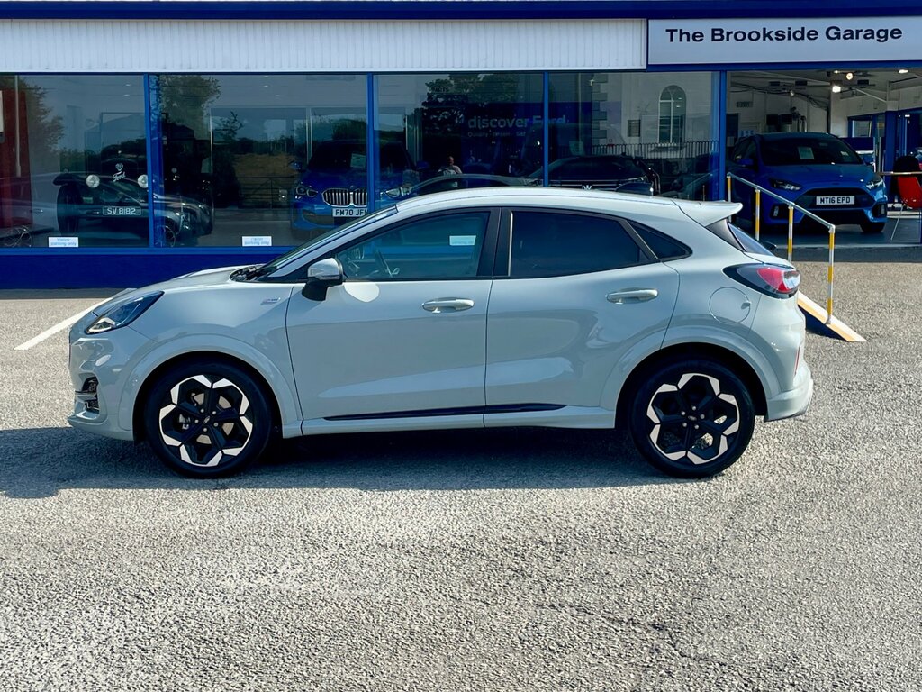 Ford Puma 1.0T Ecoboost Mhev St-line X Suv Hybrid Grey #4