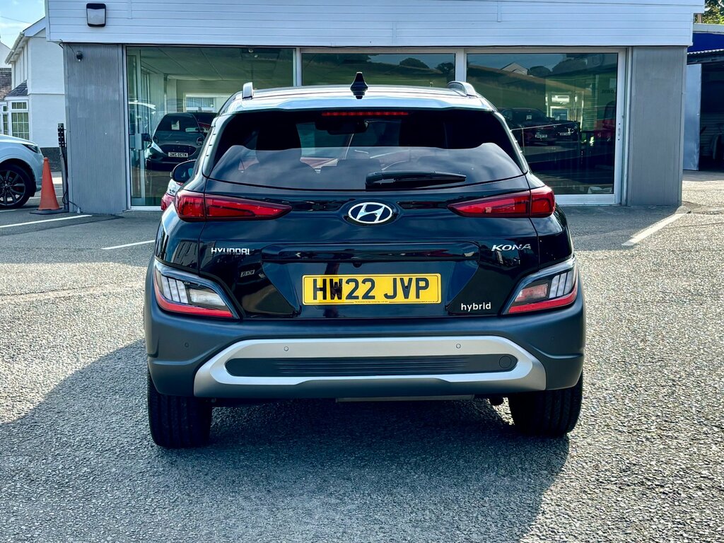 Hyundai Kona 1.6 H-gdi Premium Suv Hybrid Dct Euro 6 Black #6