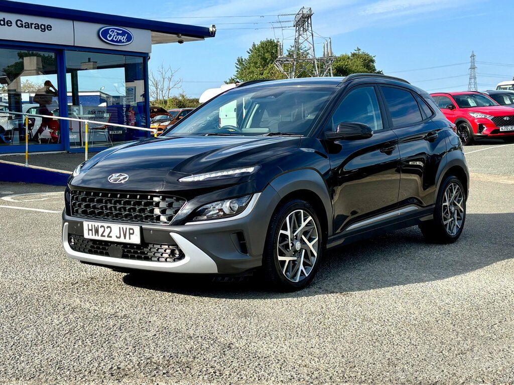Hyundai Kona 1.6 H-gdi Premium Suv Hybrid Dct Euro 6 Black #3