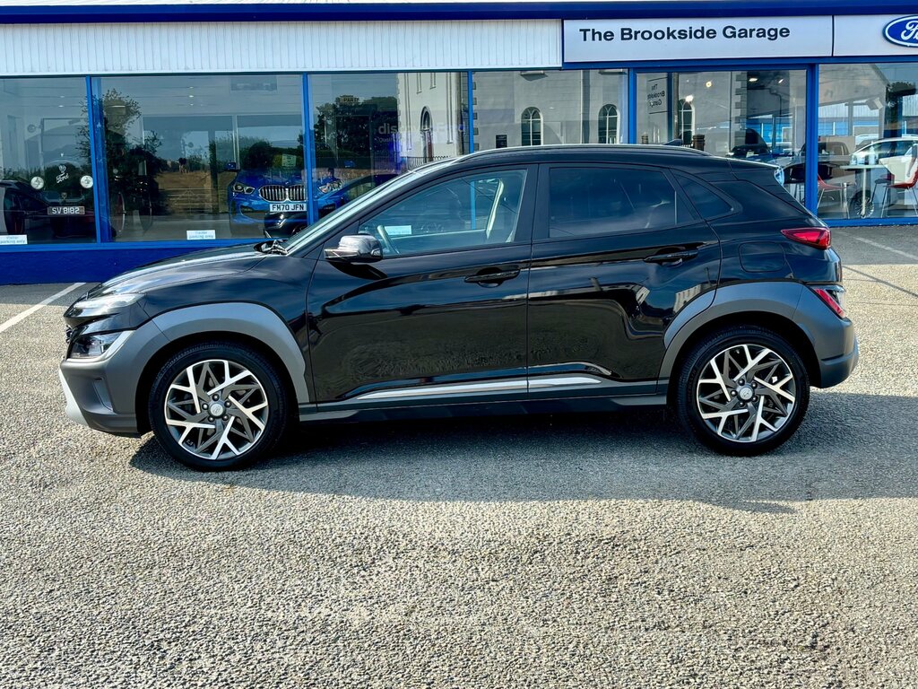 Hyundai Kona 1.6 H-gdi Premium Suv Hybrid Dct Euro 6 Black #4