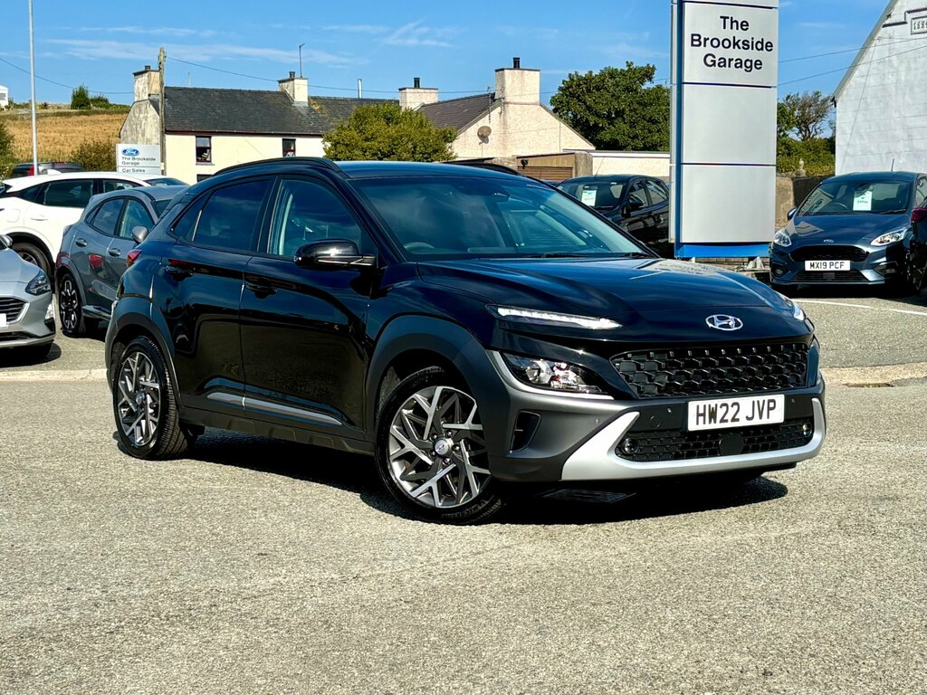 Hyundai Kona 1.6 H-gdi Premium Suv Hybrid Dct Euro 6 Black