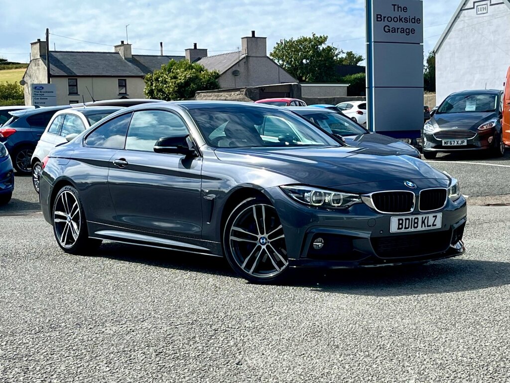 BMW 4 Series 420D 190 Xdrive M Sport Prof Media Grey
