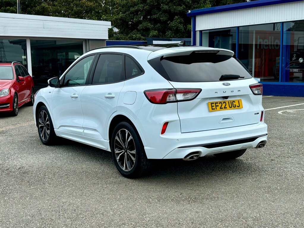 Ford Kuga 2.0 Ecoblue Mhev St-line X Edition Suv White #5