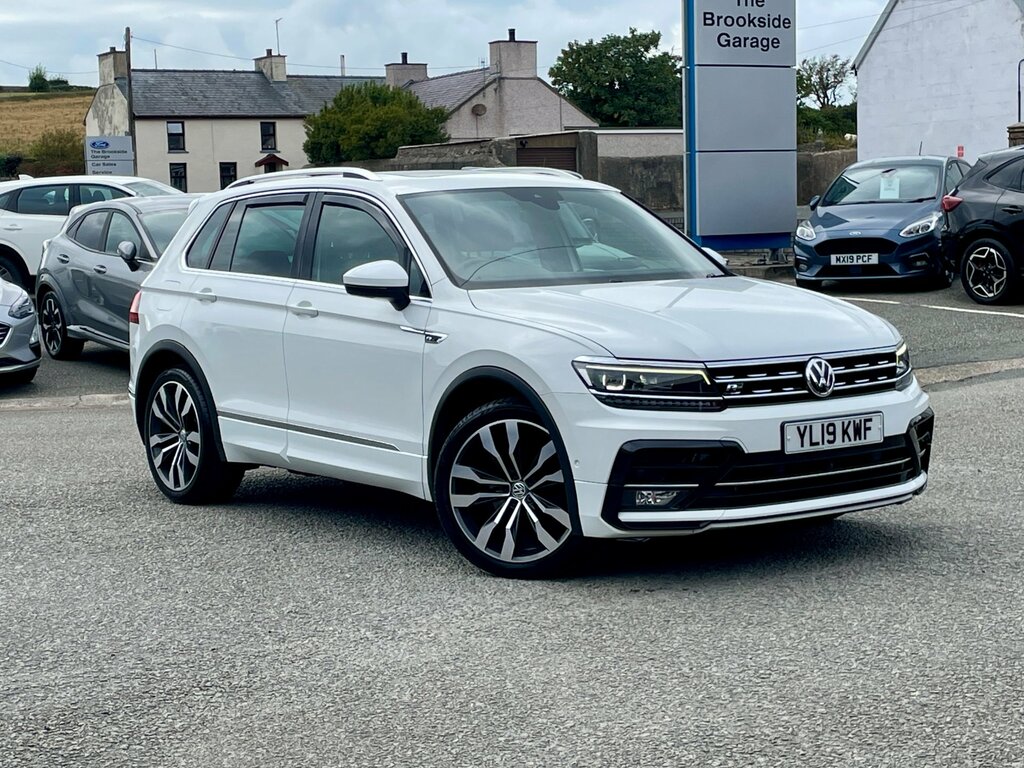 Volkswagen Tiguan 2.0 Tdi R-line Tech Suv Dsg Euro 6 Ss White