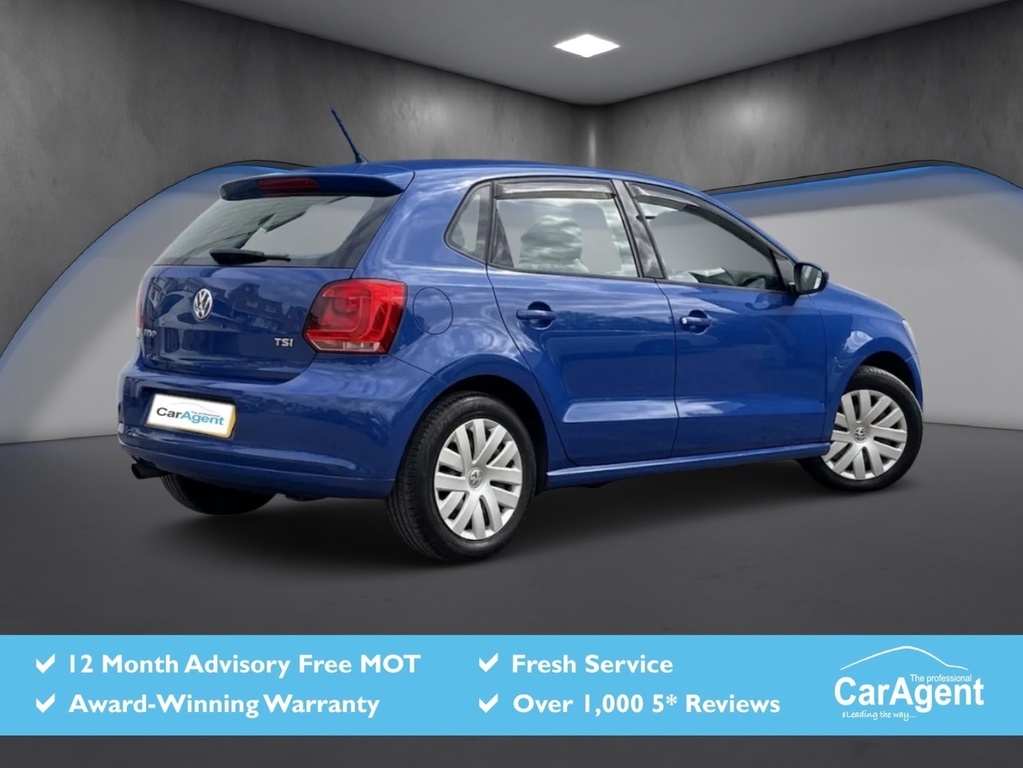 Volkswagen Polo Match Edition Tsi Dsg 1.2 Hatchback Semi Petr Blue #2