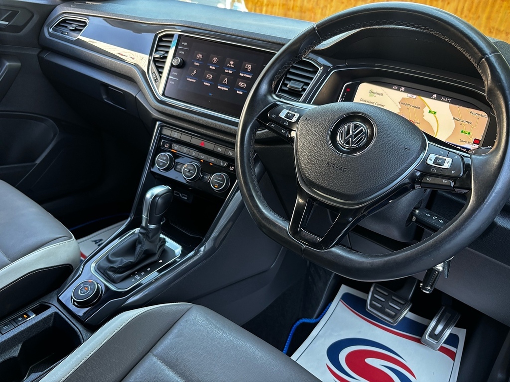 Volkswagen T-Roc 2.0 Tsi Sel Suv Dsg 4Motion Euro 6 Ss Blue #4