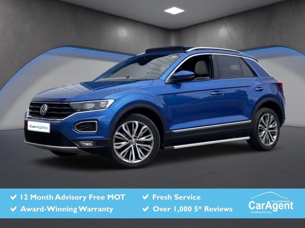 Volkswagen T-Roc 2.0 Tsi Sel Suv Dsg 4Motion Euro 6 Ss Blue