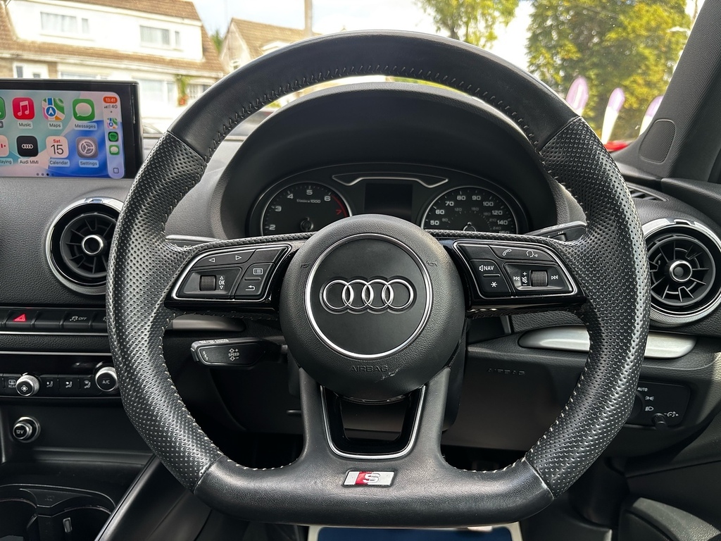 Audi A3 1.0 Tfsi 30 Black Edition Sportback Man Black #5