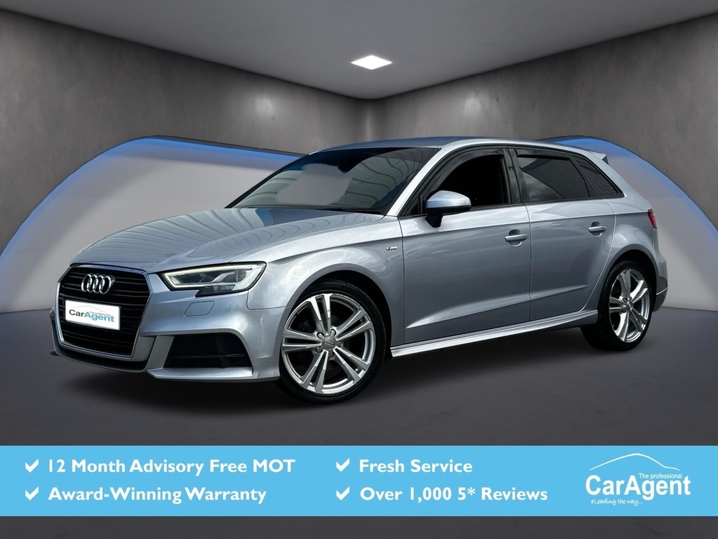 Audi A3 1.5 Tfsi Cod 35 S Line Sportback S Tron Silver