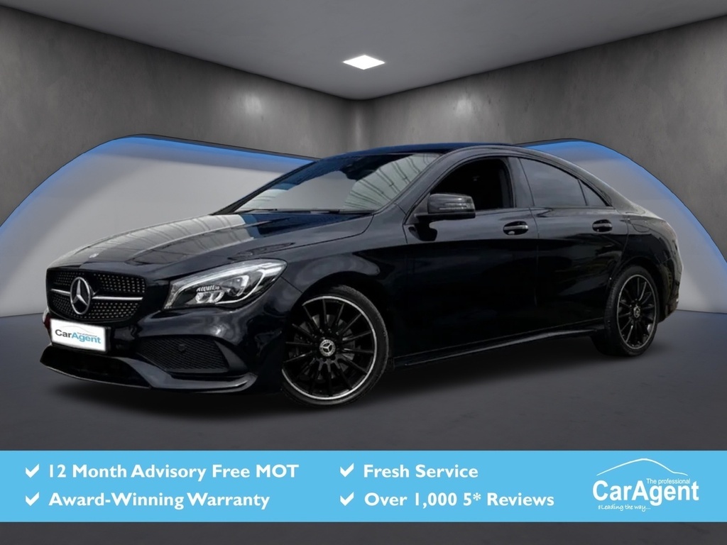 Mercedes-Benz CLA Class 2.1 Cla220d Amg Line Night Edition Coupe Diese Black