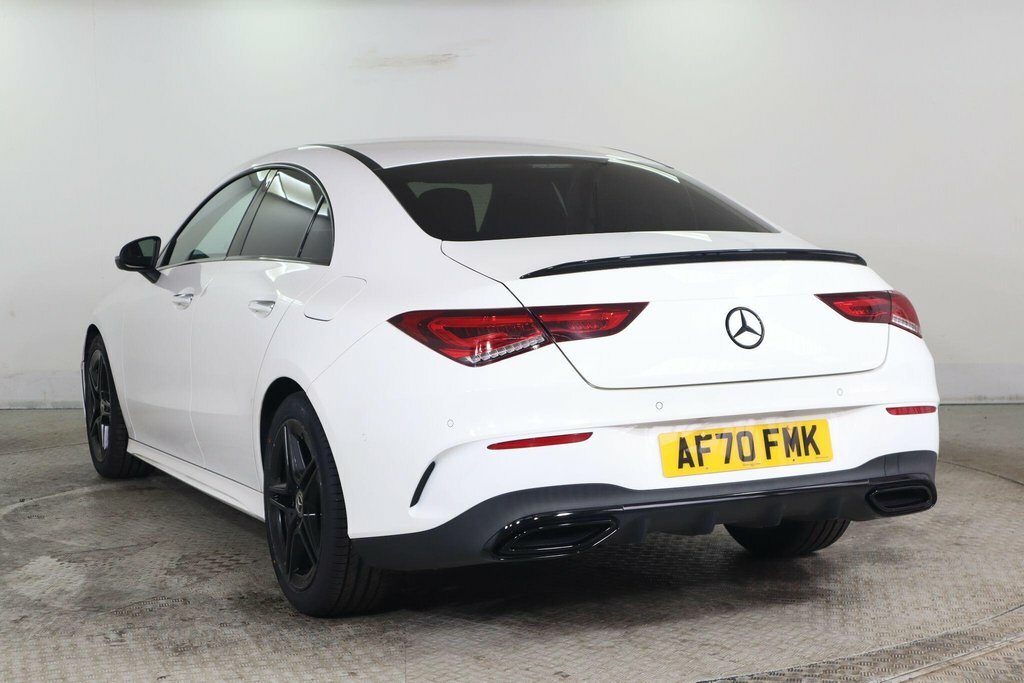 Mercedes-Benz CLA Class 2L Amg Line White #4