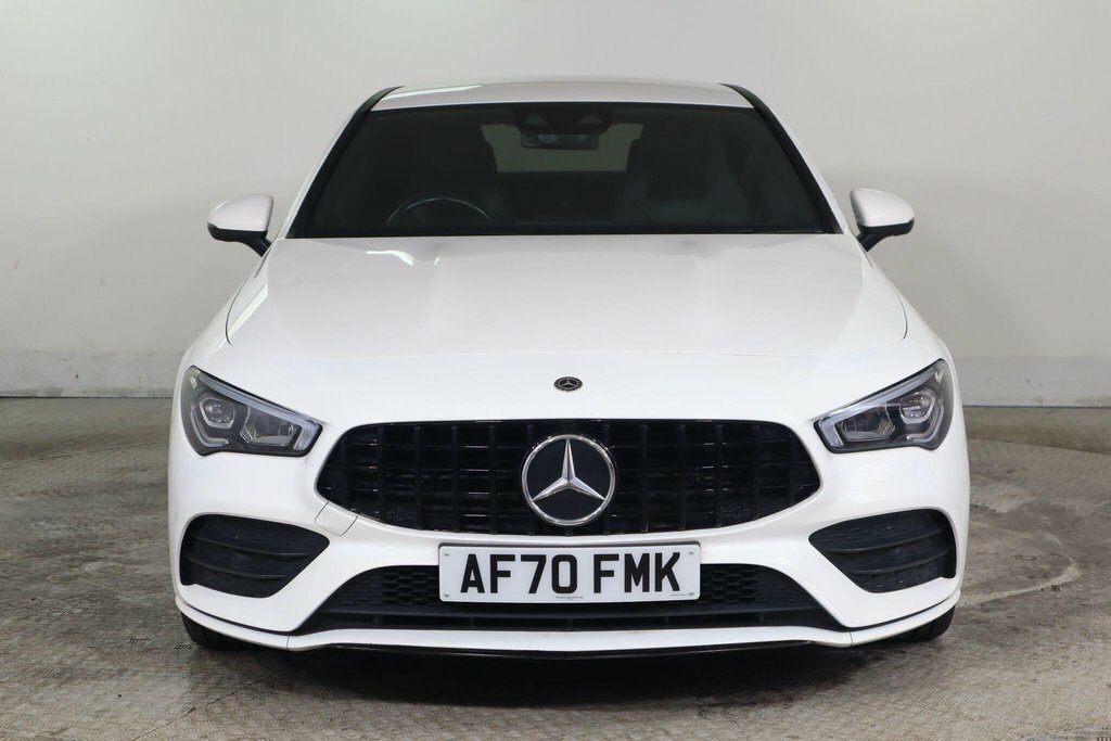 Mercedes-Benz CLA Class 2L Amg Line White #2