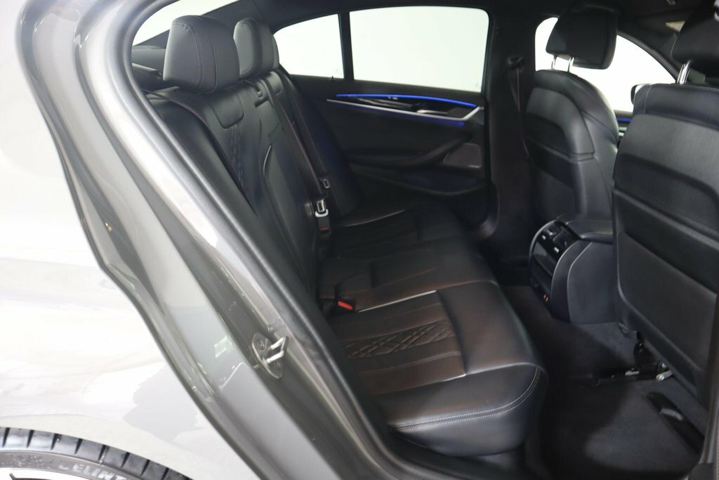 BMW 5 Series M550i Xdrive Black #12
