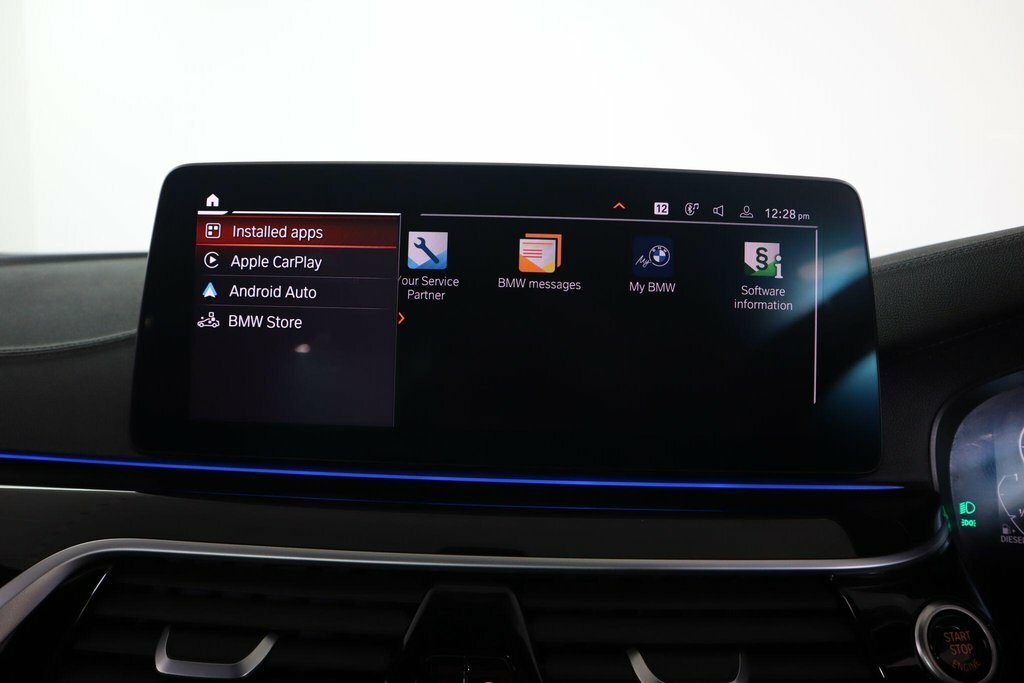 BMW 5 Series M550i Xdrive Black #41