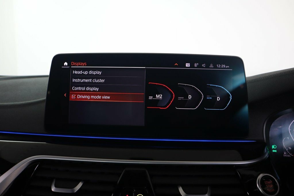 BMW 5 Series M550i Xdrive Black #48